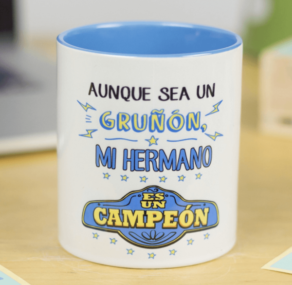 Taza de Café y Té Azul