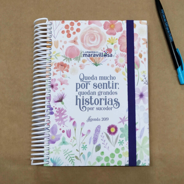 Agenda 2019 (Flores) - Día Página