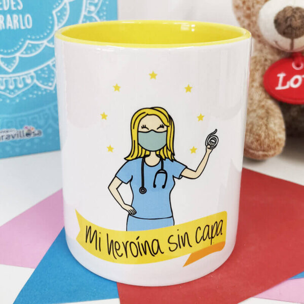 Taza Mi heroína sin capa - Enfermera