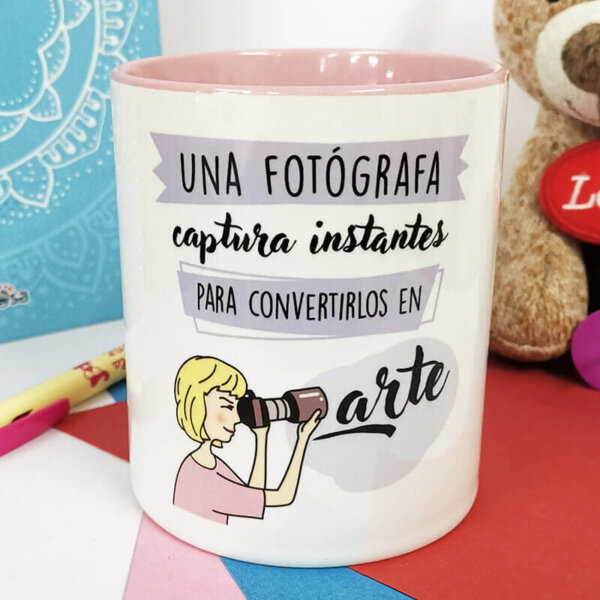 Taza Una fotógrafa captura instantes para convertirlos en arte