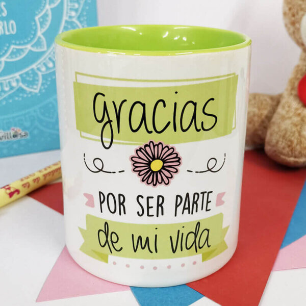 Taza Gracias por ser parte de mi vida