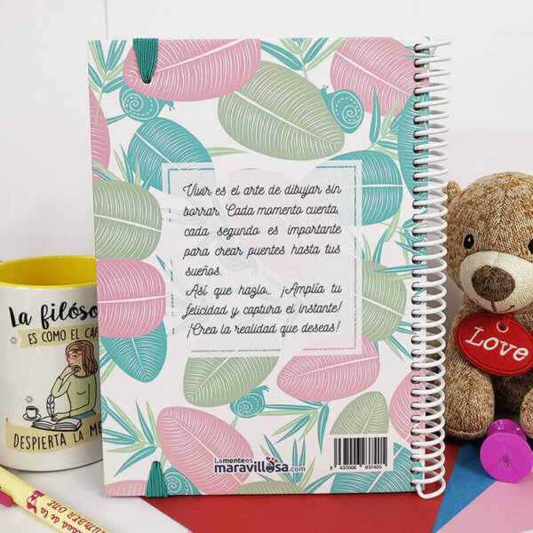Agenda Escolar 2019-2020 (Semana Vista) - Diseño Hojas - Imagen 8