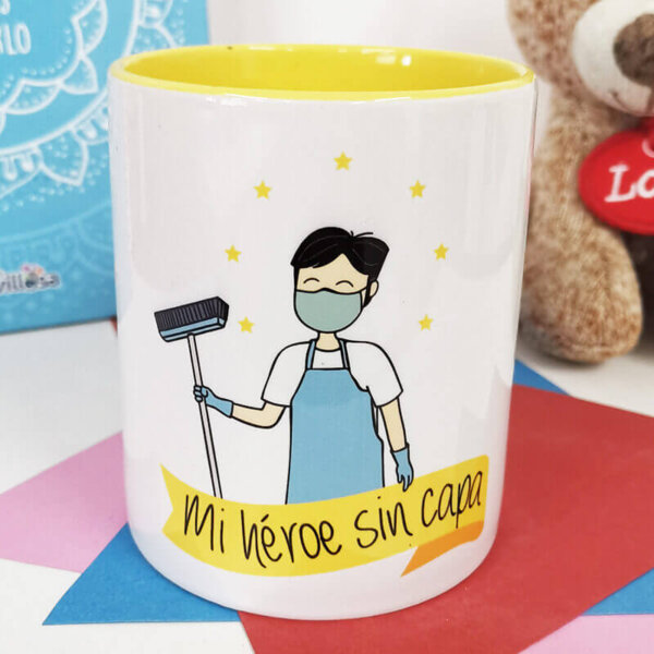 Taza Mi héroe sin capa - Limpiador