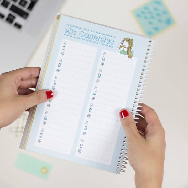 Agenda Escolar 2018-2019 (Mandala Multicolor) – Semana Vista - Imagen 5