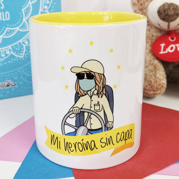 Taza Mi heroína sin capa - Repartidora